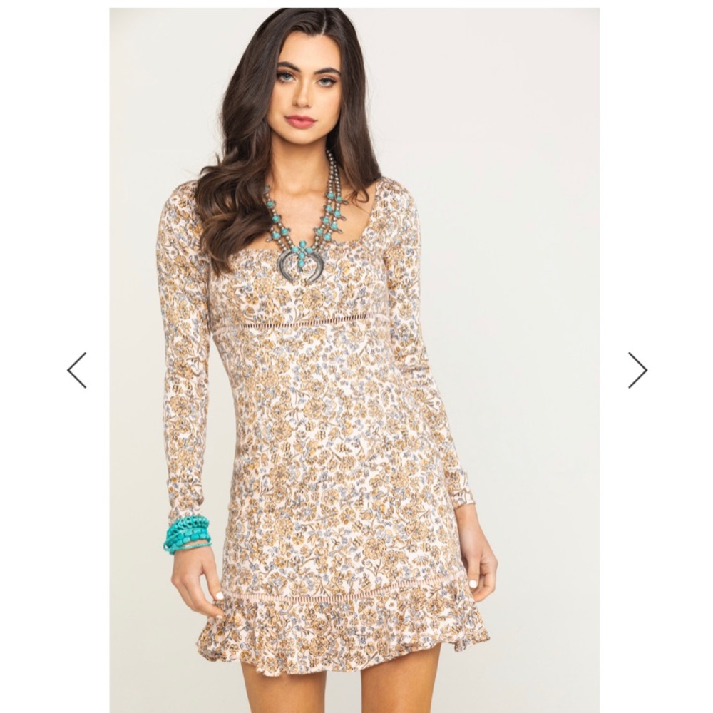 FREE PEOPLE WOMEN'S BOHEME MINI DRESS - Picture 2 of 7